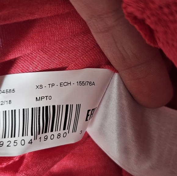 Roxy Star Tank Top-Red- XS- NWT - Picture 4 of 6